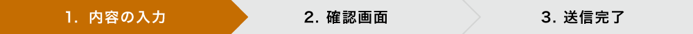 お問い合わせの流れ